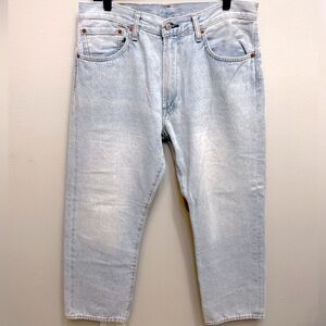 NWOT Levi's 551 Z Premium Light Wash Blue Cotton Hemp Jeans Sz. W34